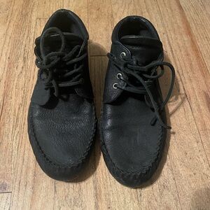 Classic Black Leather Men's Shoes